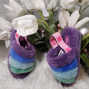 Ugg Pride Fluff Yeah Women Slide new